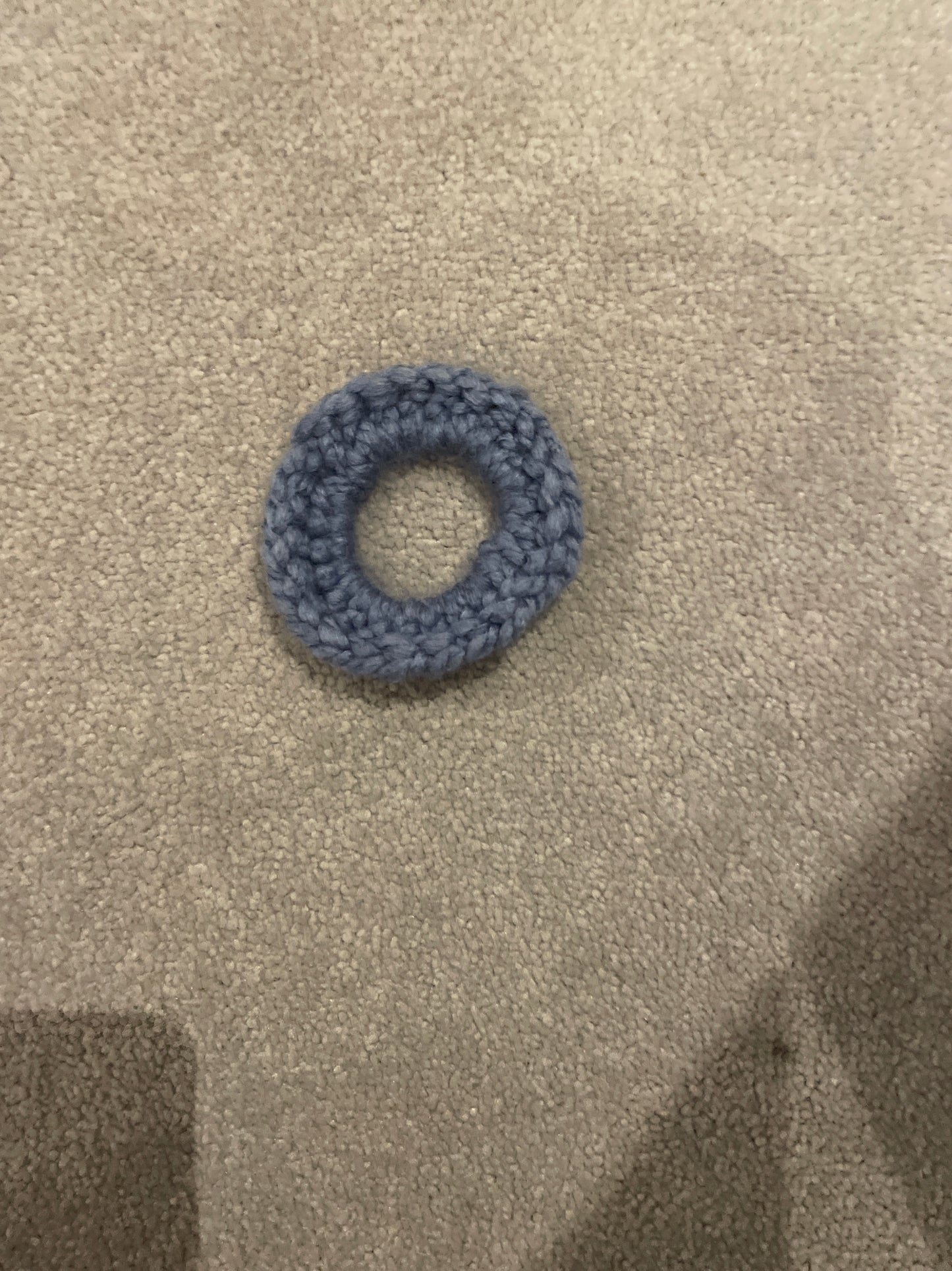 Blue Scrunchie
